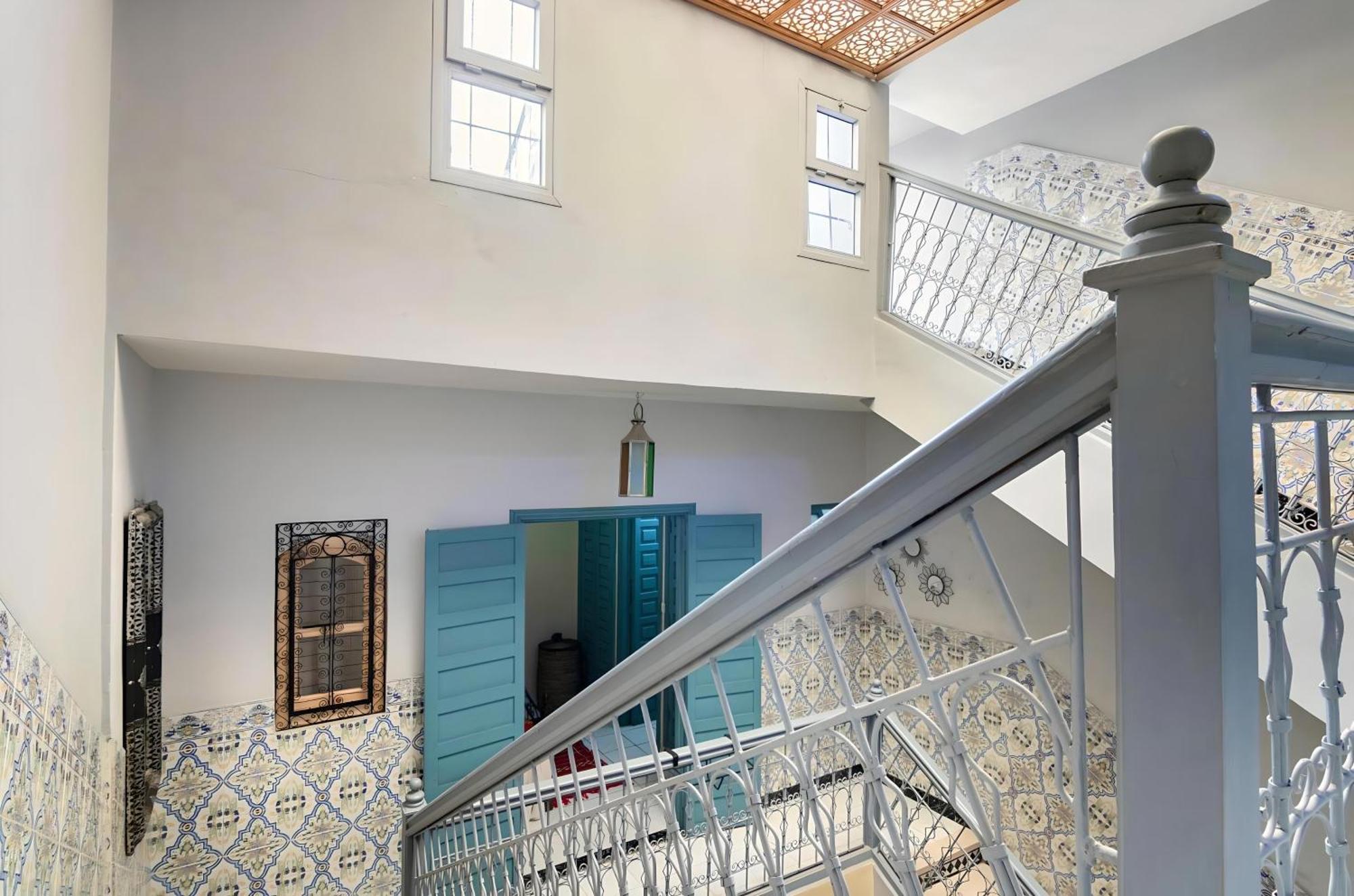 Tres Beau Riad A Marrakech Avec Piscines Marrakesh Exterior foto